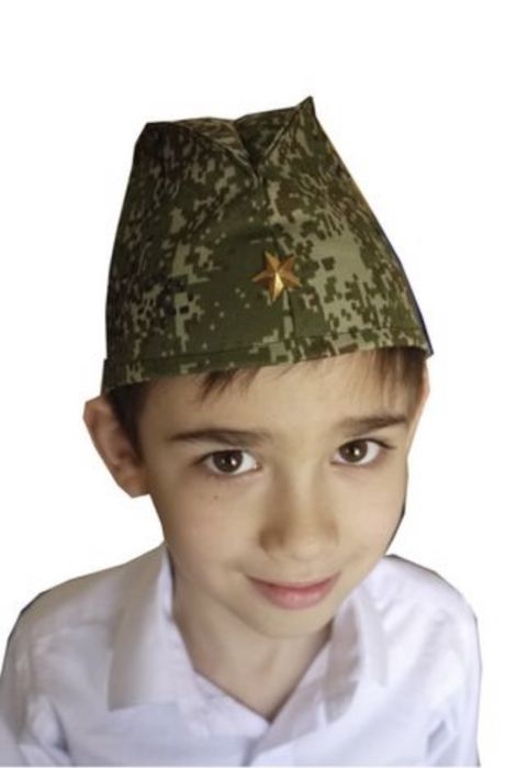 Пилотки военные камуфляж галстук