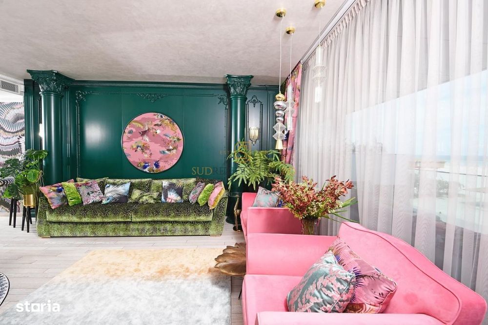 Resedinta de Lux Rococo, 4 camere, Panorama Superba catre Mare