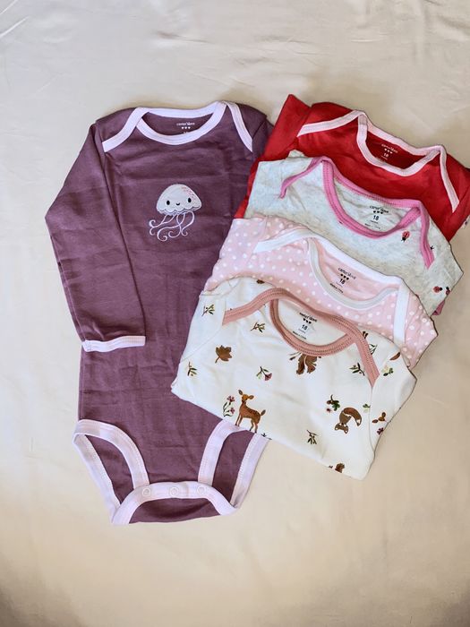Боди длинный рукав от Carters