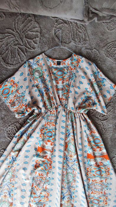 Rochie lunga vaporoasa vara M-L