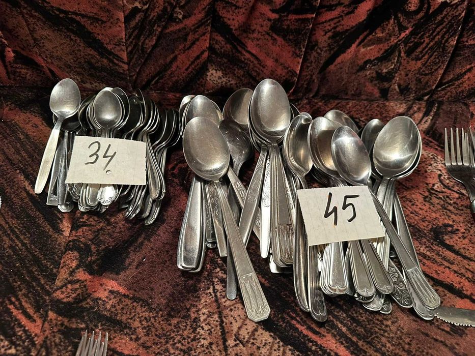 linguri , furculite , tacamuri inox