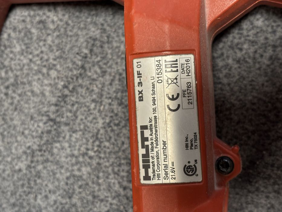 Hilti BX3 Продавам Hilti Bx3.