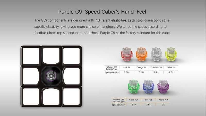 Рубик куб за скоростно нареждане Gan 356 Air UM 3x3x3 56мм Magnetic