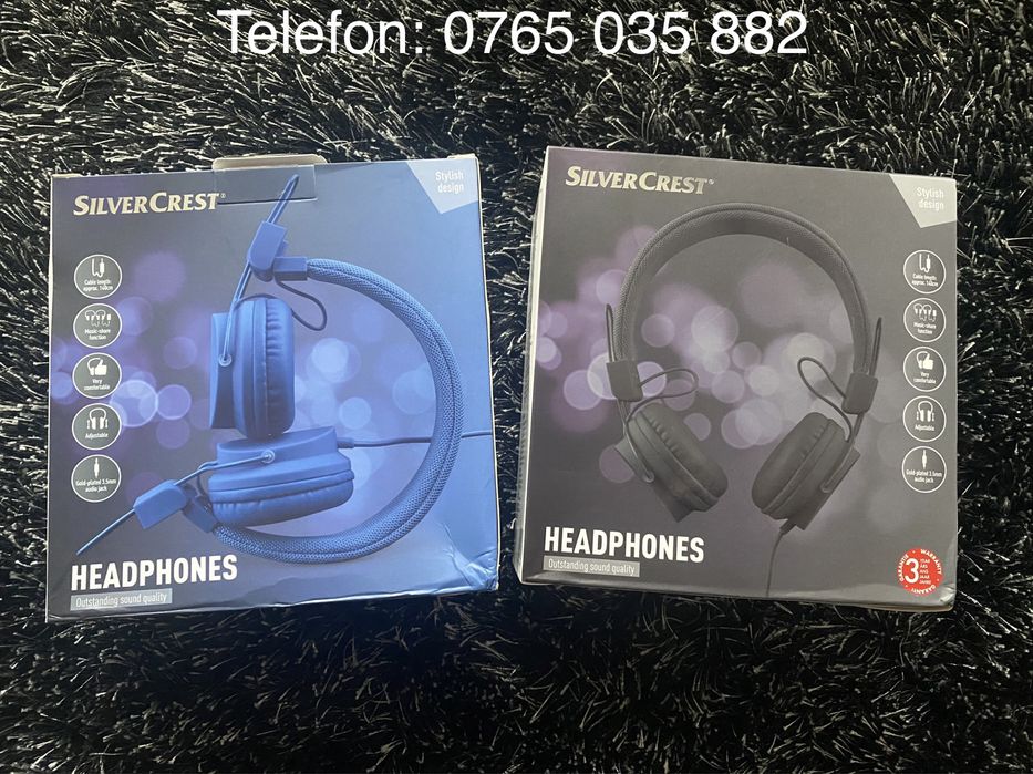 Casti pe ureche Microfon integrat AUX Bluetooth