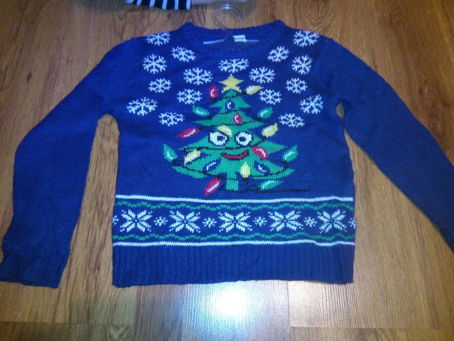 Коледни пуловери детски