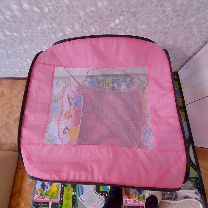 Домик,палатка с тоннелем 3 в 1 для девочки