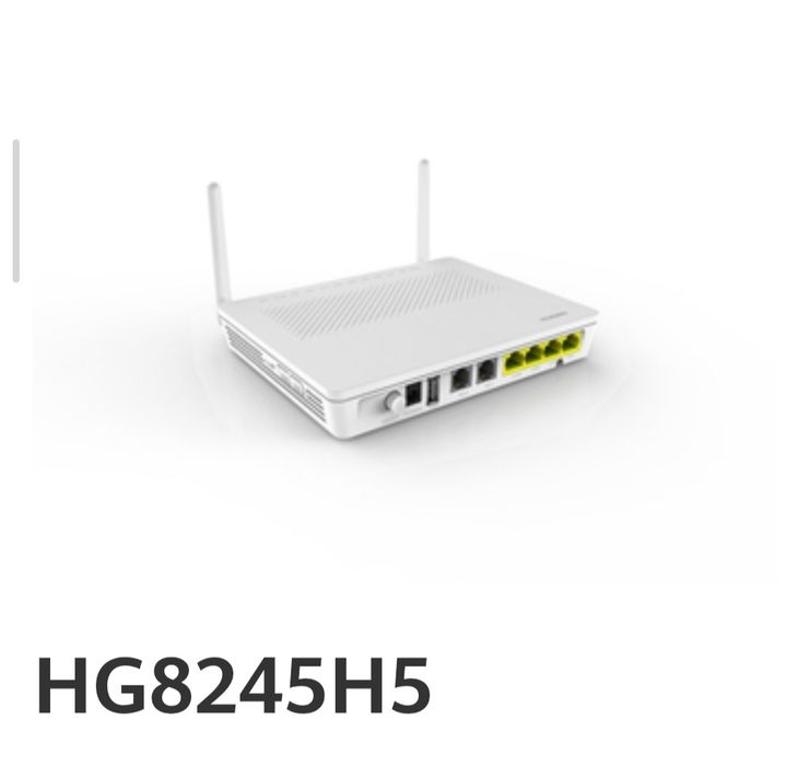 Huawei EchoLife HG8245H5 GPON Wi-fi router.