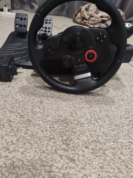 руль для гонок logitech