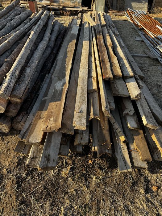 Кругляк, стропила, рейка