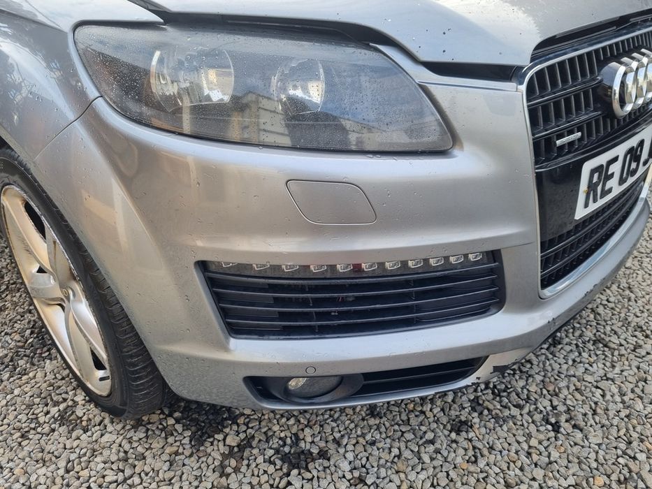 Bara fata AUDI Q7 - Silver (1370) Diesel model cu spalatoare far