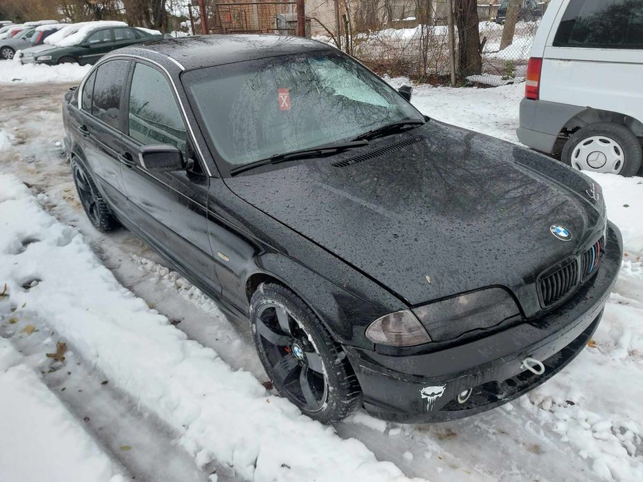 BMW E46 330 184 кожен салон на части