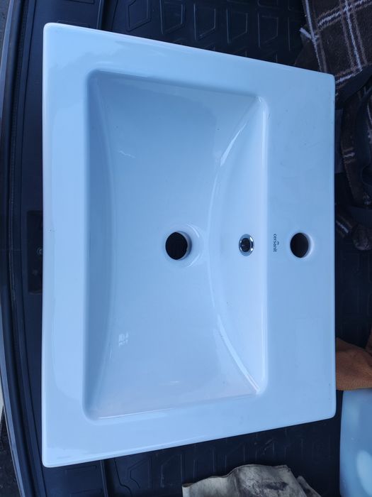 Новая раковина Cersanit Como 50 (встраиваемая)