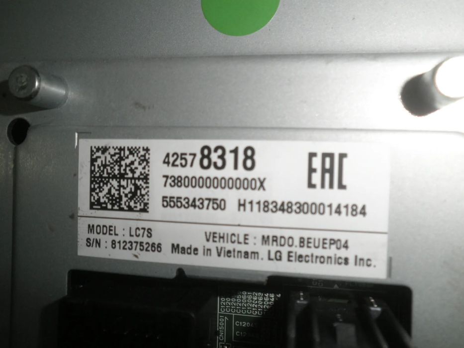 Display navigatie Opel Astra K 42578318