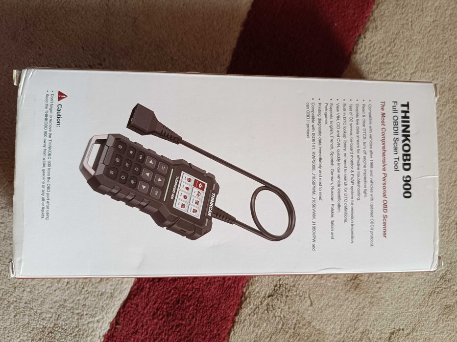 THINKOBD 900 - Tester Avansat Diagnoză Auto Full OBD2 - NOU / SIGILAT