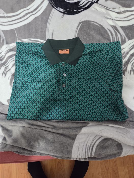Tricou polo Missoni marimea M barbati