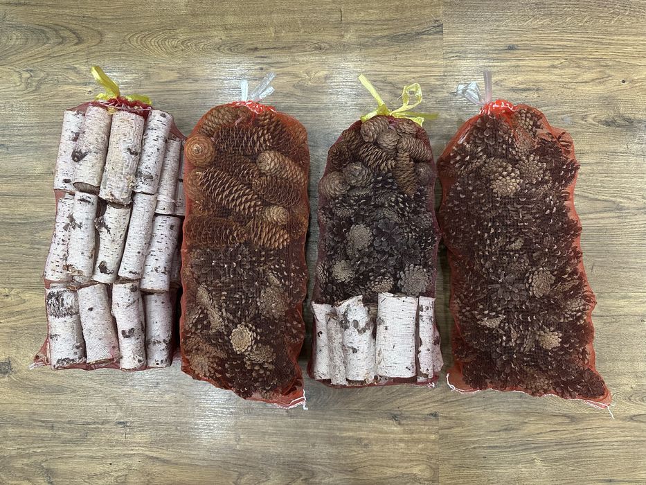 Шишки и береза для самовара и не только…