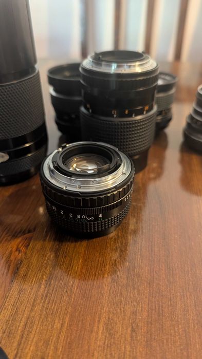 Обективи M42 (Helios 44M, Chinon, Travenar, Industar).– Отлично състояние