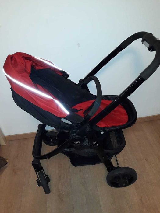 Carucior Graco Evo 3 in 1 Rosu
