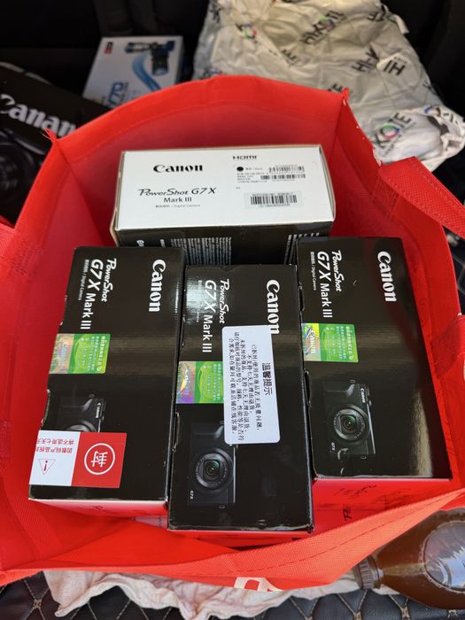 Canon G7X mark 3 III  new black