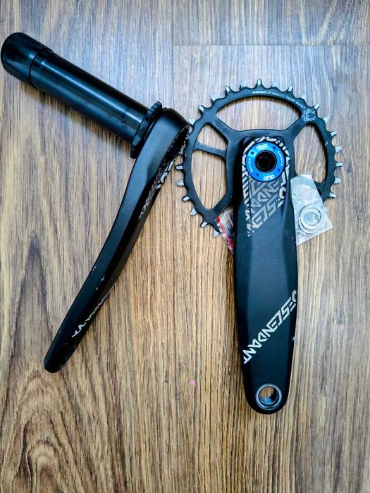 Brate pedalier cu foaie (crank set w chainring) SRAM Descendant 12sp 6K 175mm 32T Eagle Sync2 3mm offset