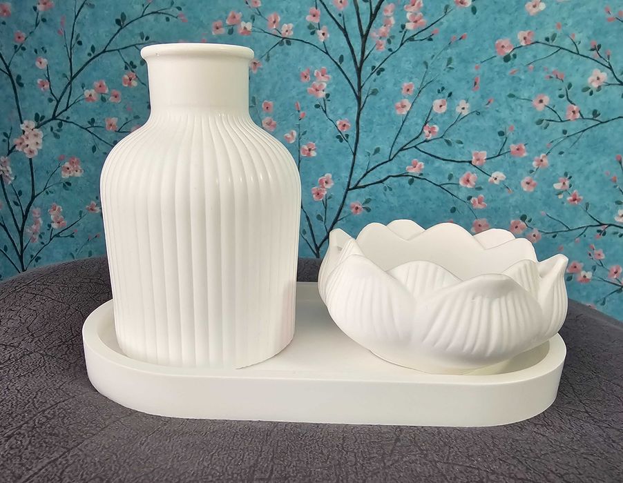 Чудесни гипсокерамични отливки за декорация - ръчно изработени