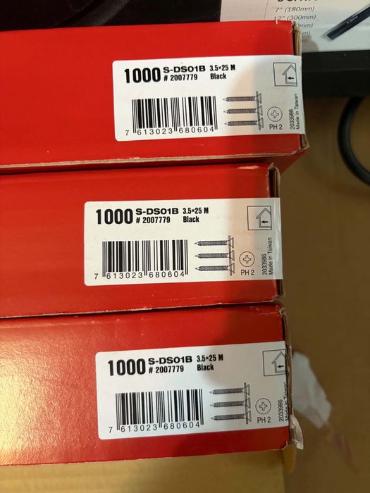 Рапидки Hilti S-DS01B 25mm за магазин SMD57