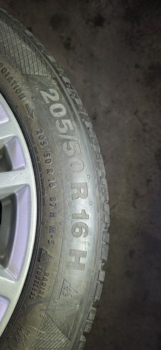 MITSUBISHI  джанти със зимни гуми 205/50/16  6J×16  ET46  4×114,3 цо66