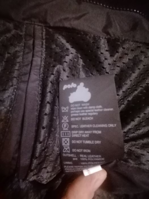 Кожено мото яке  FLM