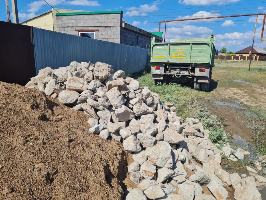 Продам ПГС, песок, щебень, землю, БУТ