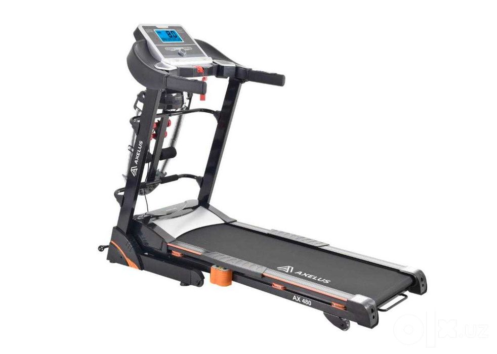 Беговая дорожка AXELUS AX480 2.0 л.с., до 120 кг, массажёр