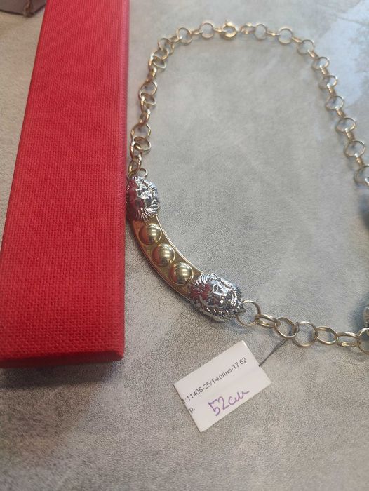 Златно дамско колие 17.62гр-14к