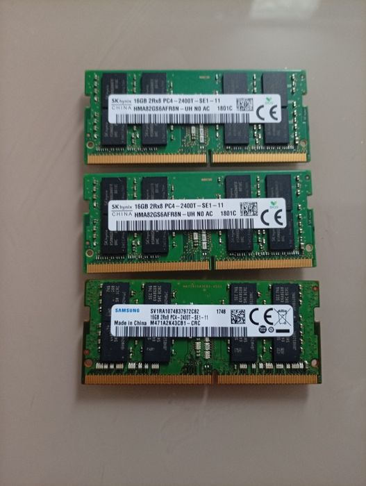 Memorii laptop sodimm DDR4 16 Gb 2400 Mhz (1x16Gb)