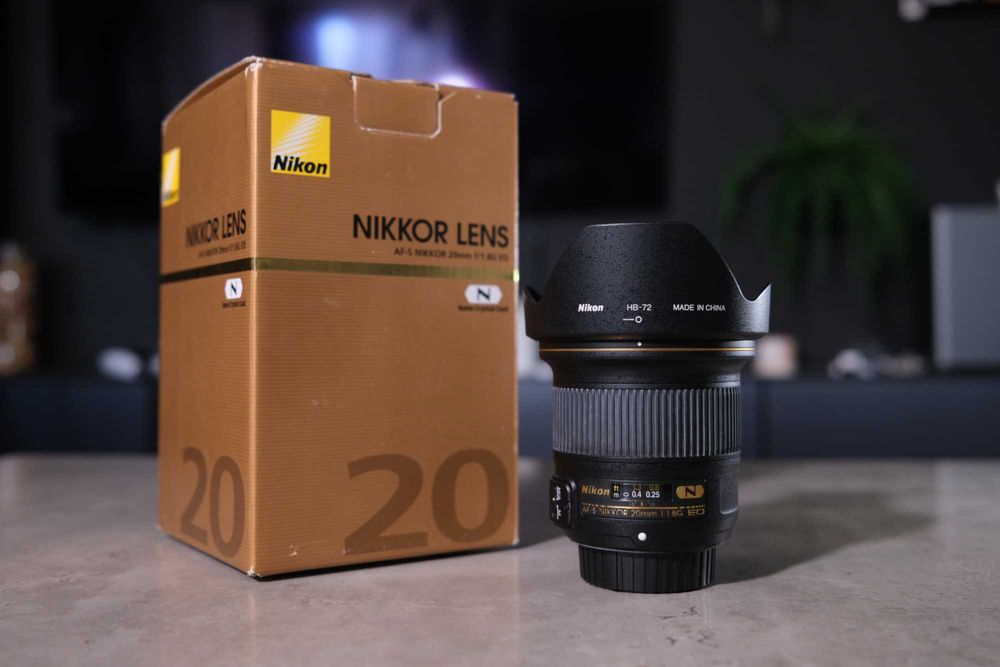 Obiectiv Nikon 20mm 1.8G - Conditie Excelenta