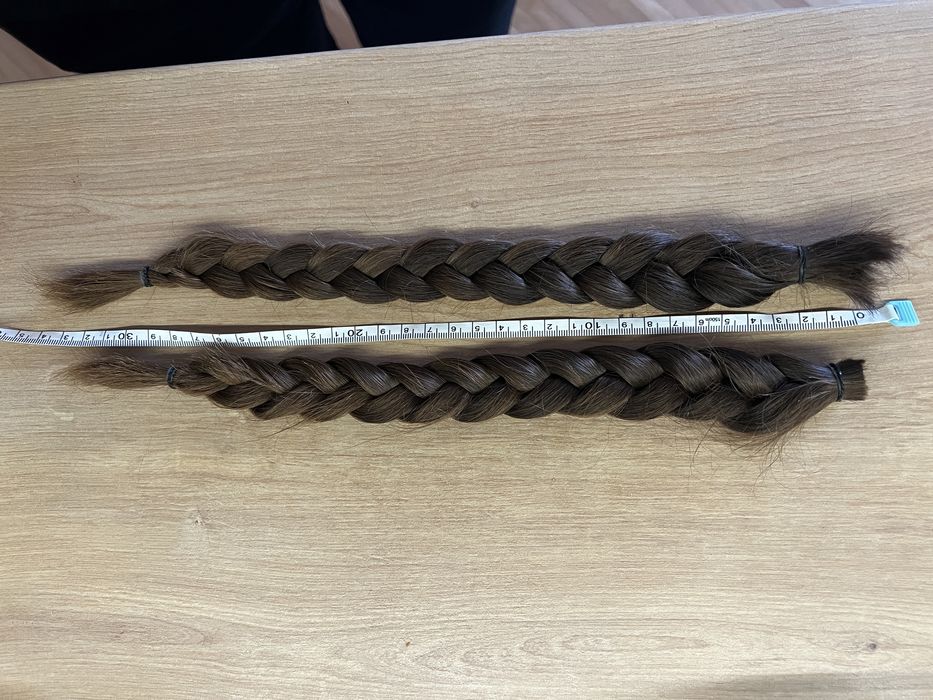 Codițe din păr natural, nevopsit