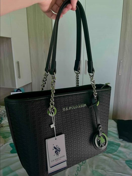 Geanta U.S Polo Assn. Neagra