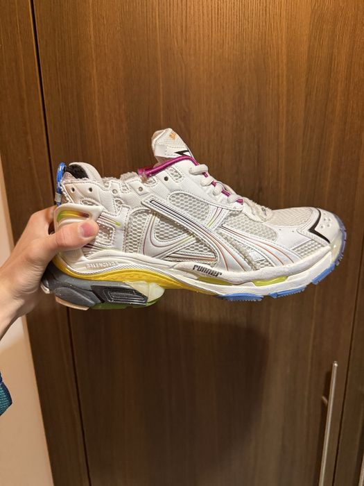 Balenciaga Runner – white/multi color – размер 45 – много малко носени!