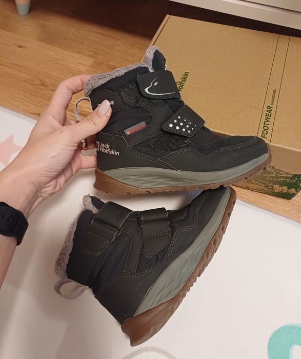 Детски зимни боти 28 номер jack wolfskin