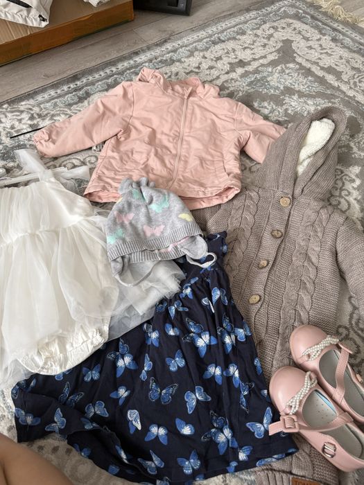 Пакет вещей на девочку, в отличн. состоянии