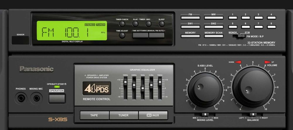 «Panasonic RX—CT990» и MW/FM Digital Radio CD player «DURABRAND CD—91»