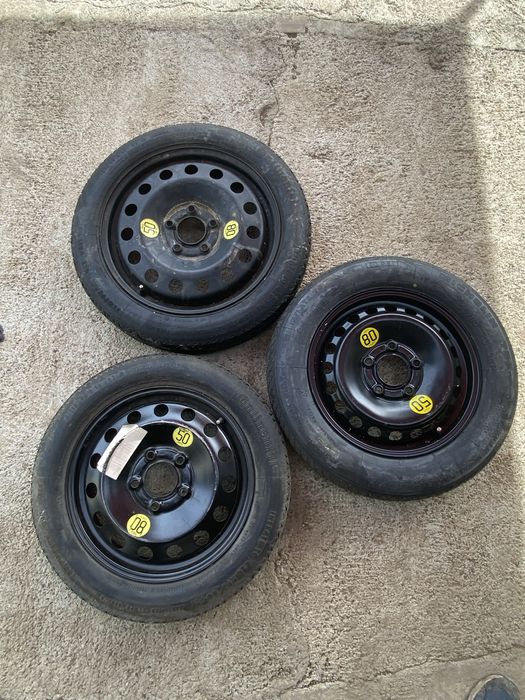 Резервни гуми тип патерици неразличими от нови за БМВ