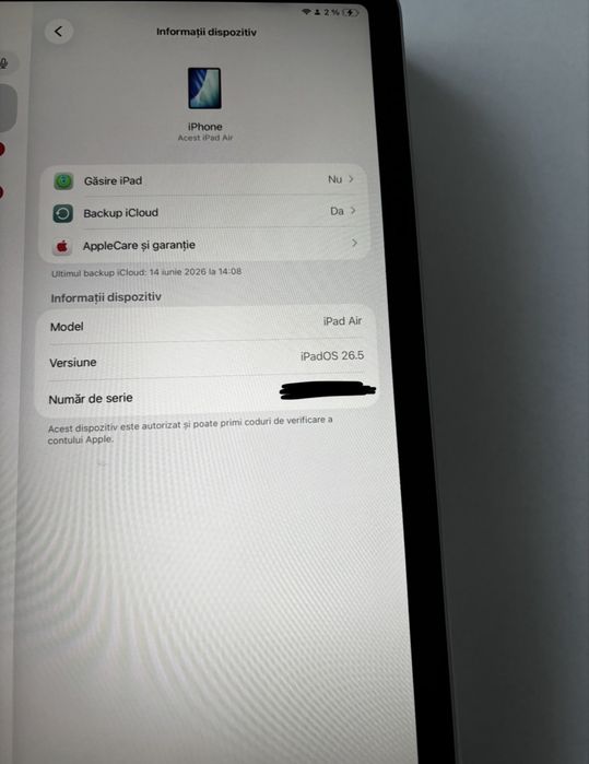 iPad Air 11” M4, 128 GB, 8GB RAM, Wi-Fi – Starlight