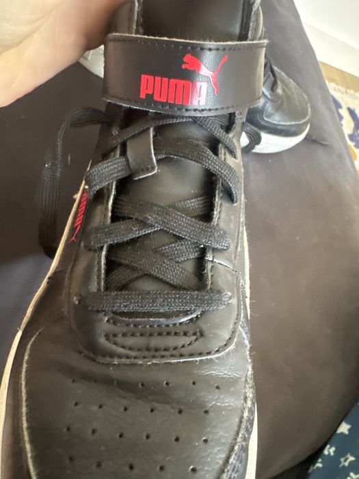 Ghete puma  piele mar 34