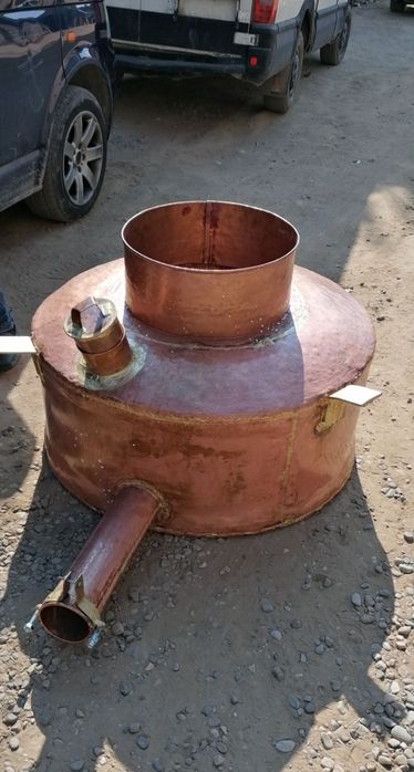 Cazan capac țeavă lagatura cilindru invartitor golire încărcare amesta