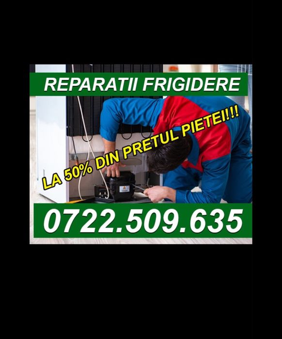 Reparatii Si Vanzari Frigidere/Masini Spalat- Deplasare Rapida!!!