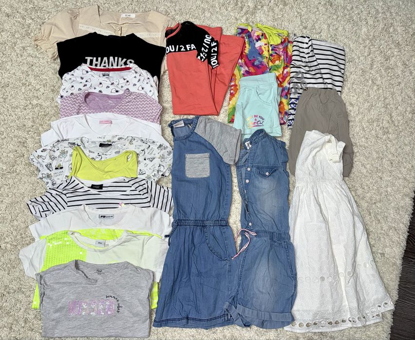 Одежда на девочку, лето, 140-146 р.