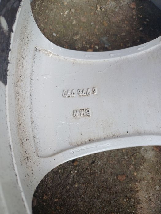 Jante aluminiu BMW  R 17 5x120 cu anvelope vară