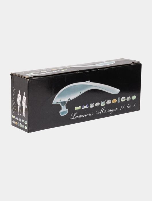 Массажер для тела Luxurious massager c 11 насадками