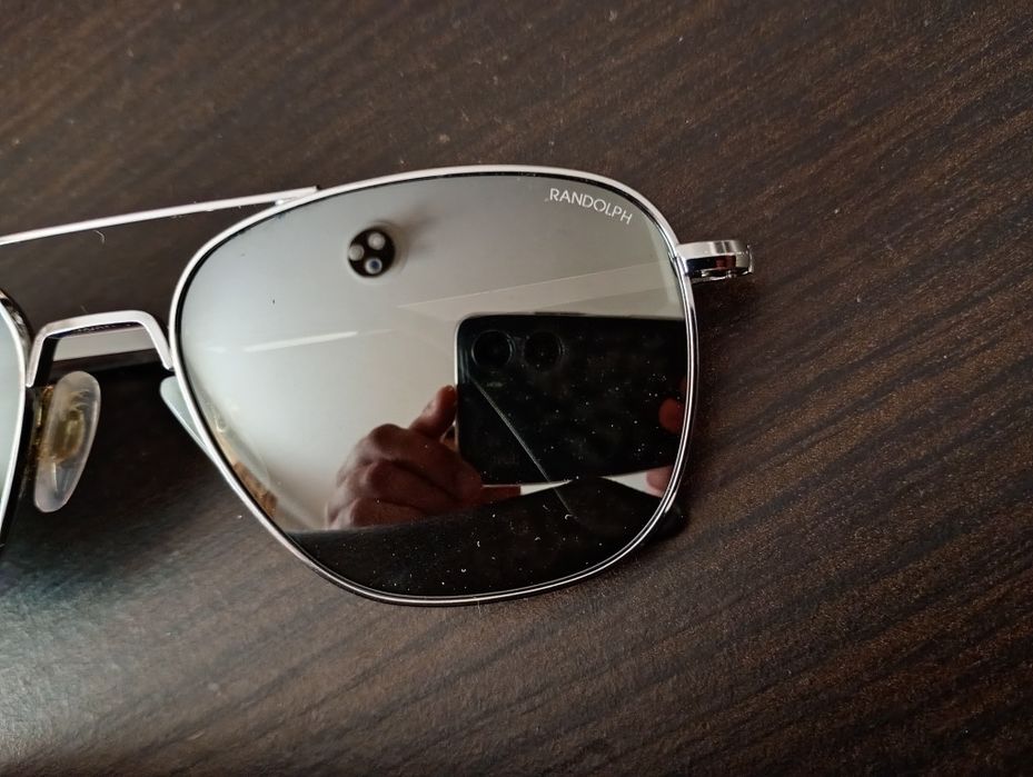 Ochelari Randolph Aviator - Gray Flash Mirror