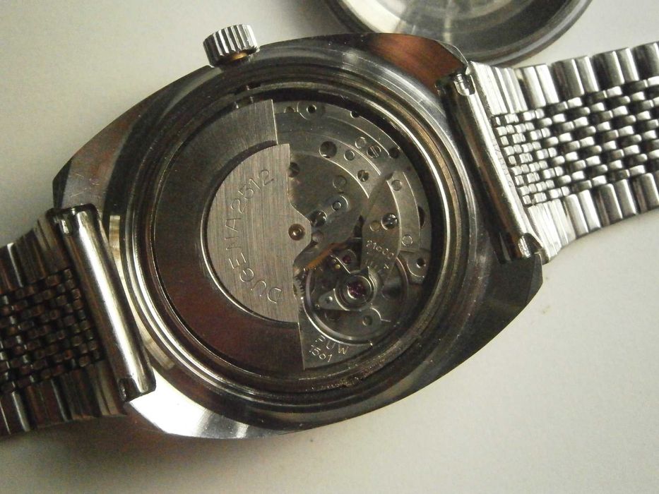 DUGENA, automatic, 36,5 mm, PUW 1561, 25 jewels, Pfortzheimer, Germany