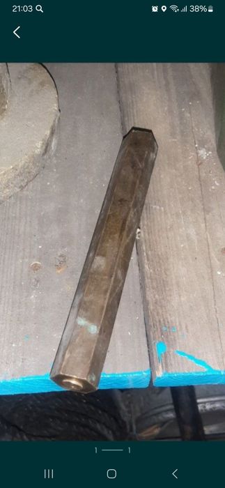 Шестигранник бронзовый